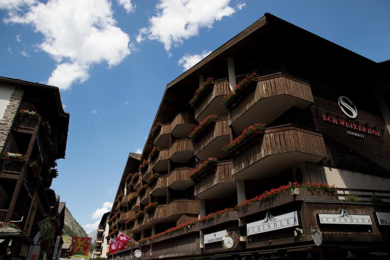 Schweizerhof Zermatt - A Small Luxury Hotel Dış mekan fotoğraf